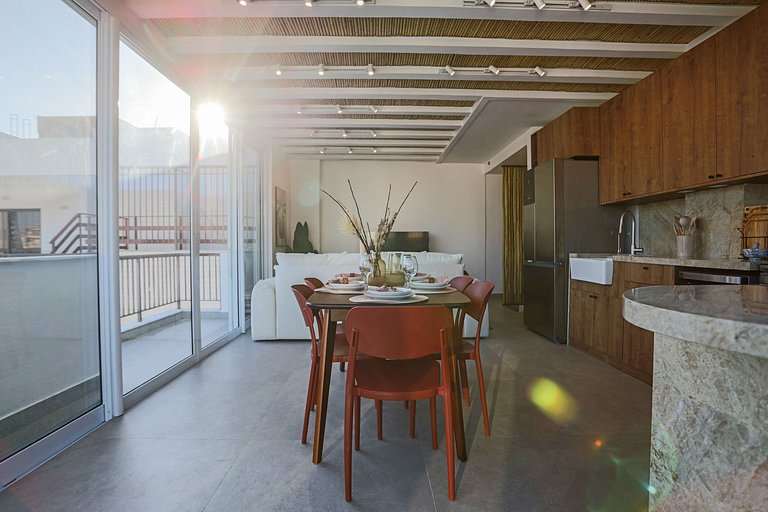 Barao807|Duplex de luxo em Ipanema, 5 min da praia