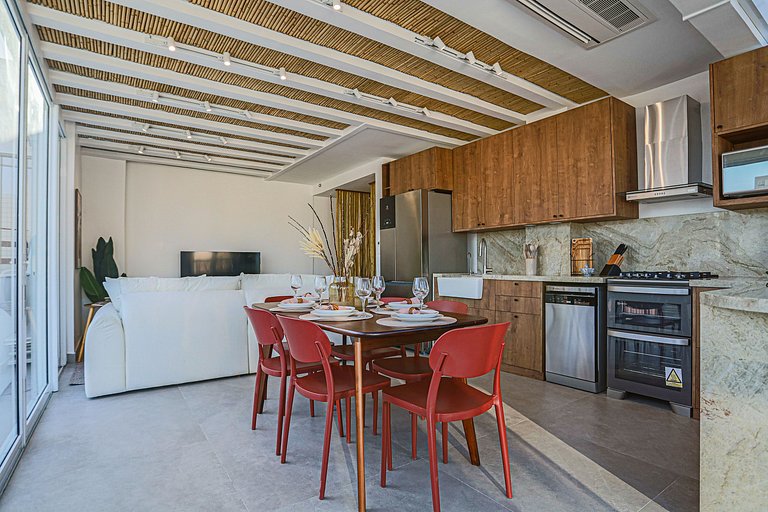 Barao807| Ipanema penthouse, 5 minutes from beach