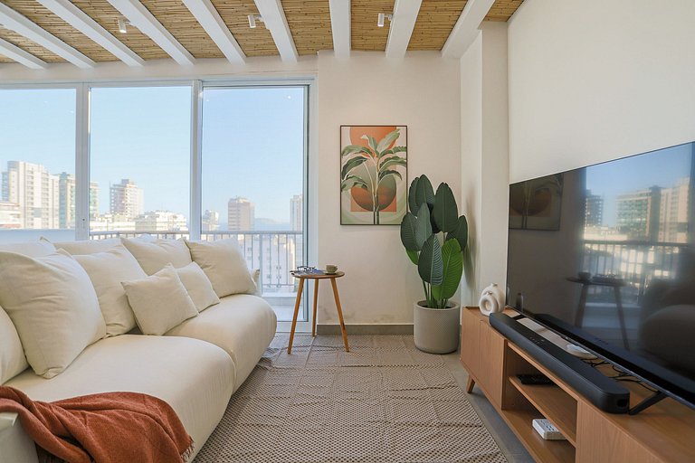 Barao807|Duplex de luxo em Ipanema, 5 min da praia