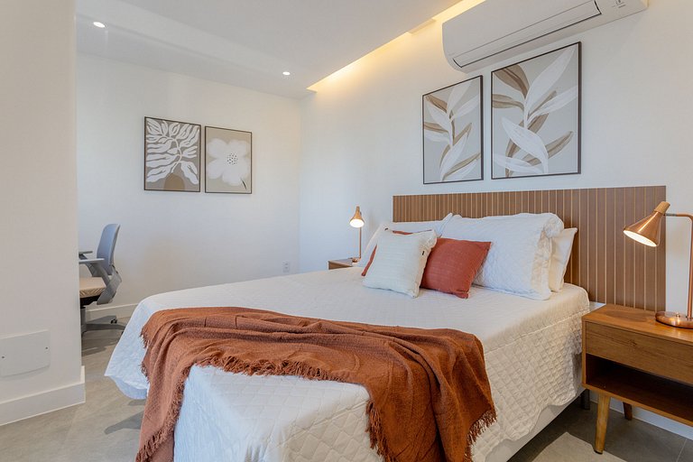 Barao807|Duplex de luxo em Ipanema, 5 min da praia