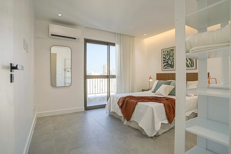 Barao807| Lindo Duplex em Ipanema, 5 min da praia