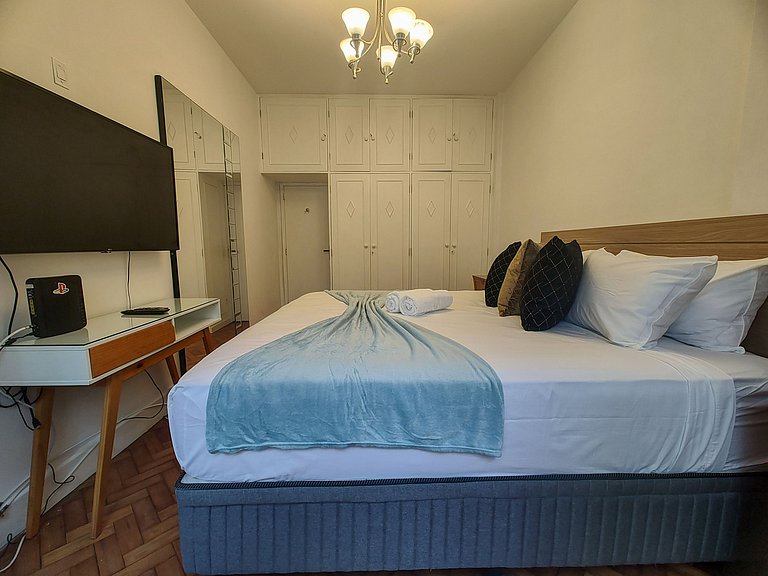 Afra205 | 3 rooms in Leblon, 3 mn from the beach