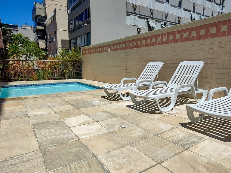 Barao807| Lindo Duplex em Ipanema, 5 min da praia