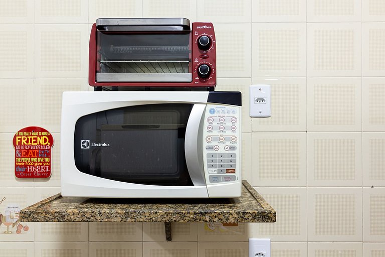 Pri502|Estúdio completo a 2 min da praia de Copa