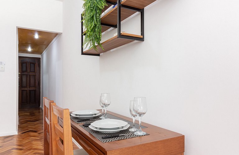 Pri502|Complete studio apt 2 mn from Copa Beach