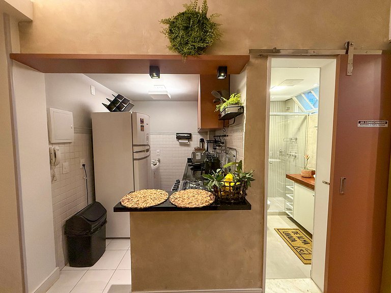 Albq101|Studio in Leblon, 5 minutes from the beach