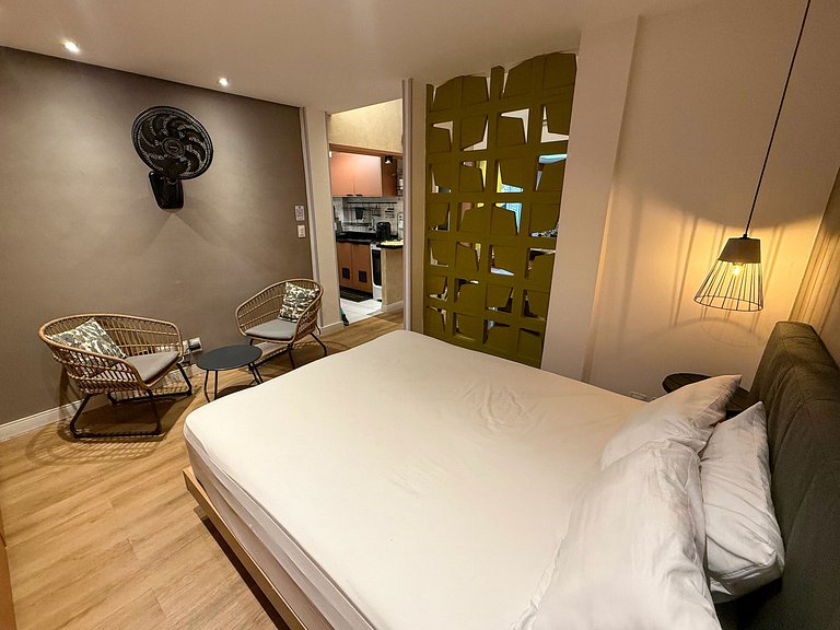 Albq101|Estudio en Leblon a 5 minutos de la playa