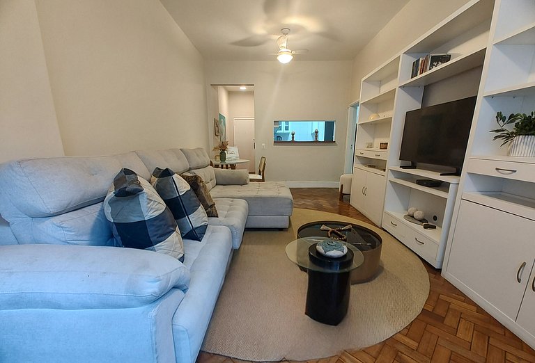 Afra205 | 3 rooms in Leblon, 3 mn from the beach