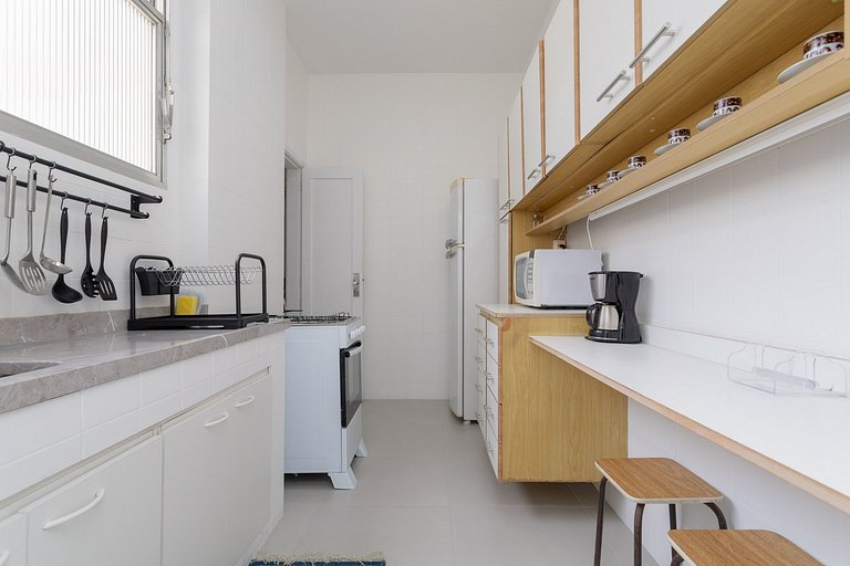 Art207| 2 bedrooms in Leblon, 5 min from the beach