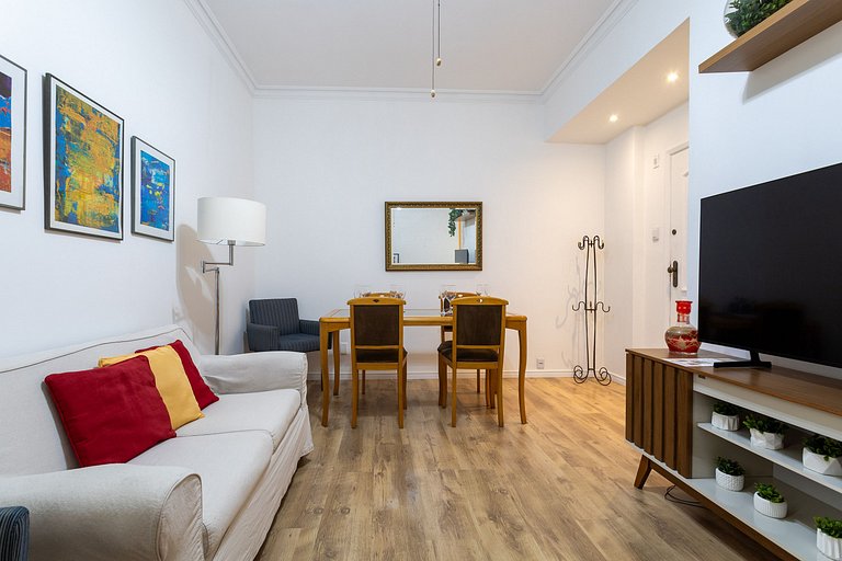 Art207| 2 bedrooms in Leblon, 5 min from the beach