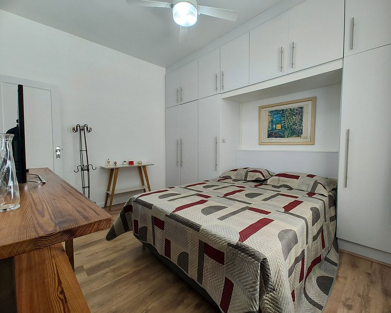 Art207| 2 cuartos en Leblon, a 5 min de la playa