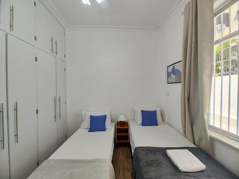 Art207| 2 bedrooms in Leblon, 5 min from the beach