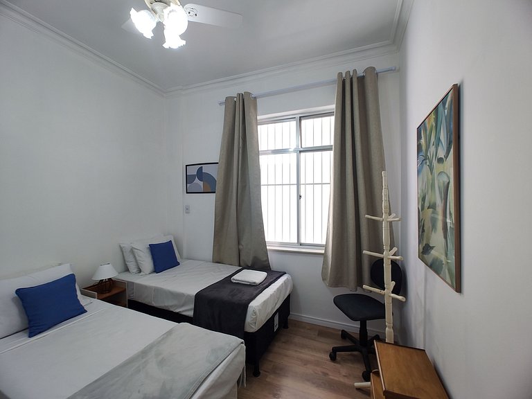 Art207| 2 bedrooms in Leblon, 5 min from the beach