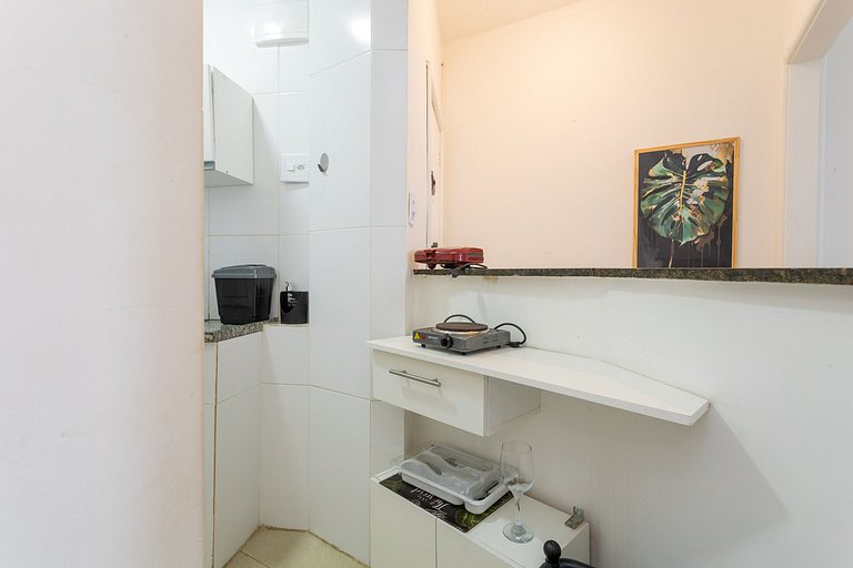 Glória603|Studio apartment in Glória, near Lapa