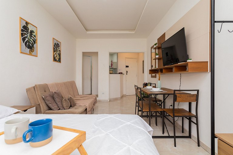 Glória603|Studio apartment in Glória, near Lapa