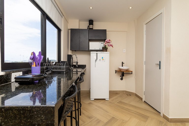 Glória803| Quarto e sala aconchegante na Glória