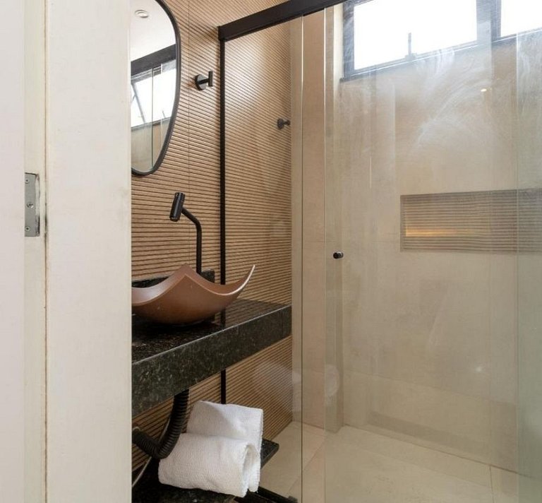 Glória803 | Acogedora habitación y sala en Glória