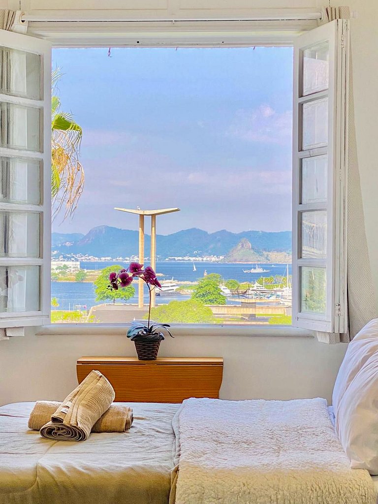 Glória701| Apto na Glória com vista espetacular!