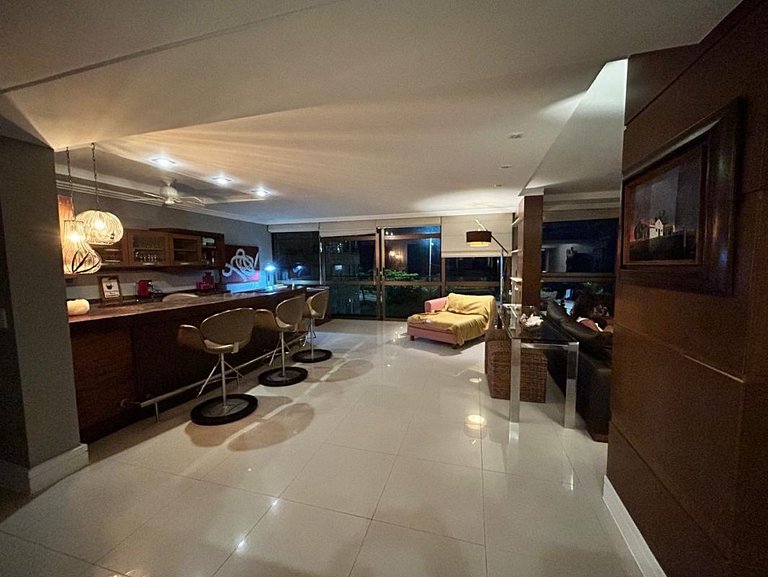 NABU202| Lujoso piso de 4 dorm Ipanema, frente mar