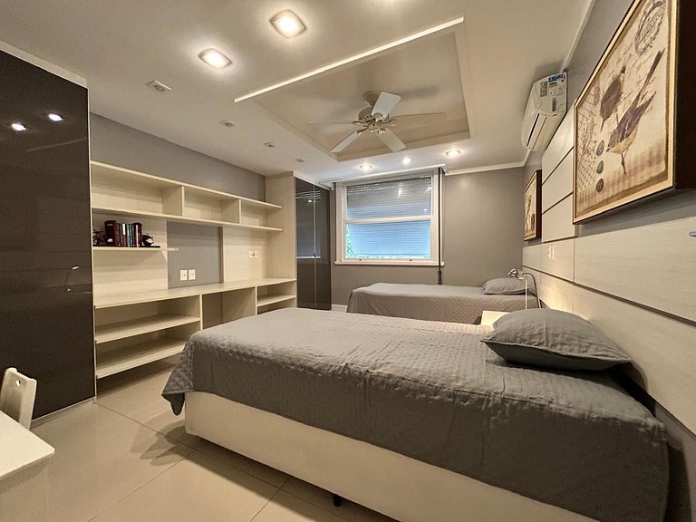 NABU202| Luxuoso 4 quartos em Ipanema à beira mar