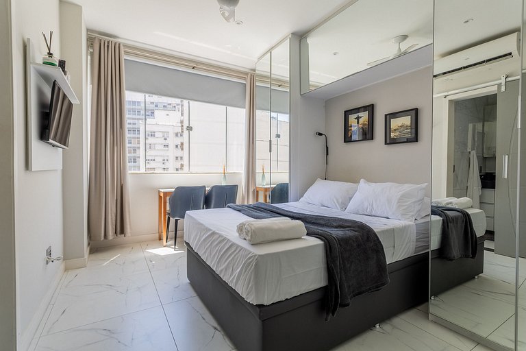 Far709| Apto moderno e bem localizado em Botafogo