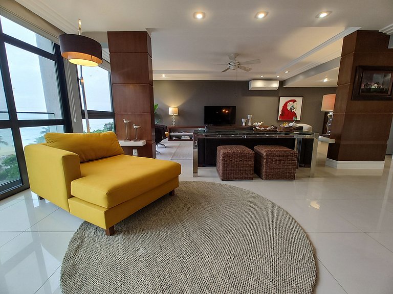 Nabu202| Lujoso piso de 4 dorm Ipanema, frente mar