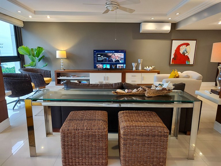 Nabu202| Luxuoso 4 quartos em Ipanema à beira mar