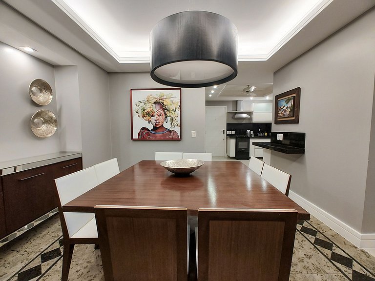 Nabu202| Luxuoso 4 quartos em Ipanema à beira mar