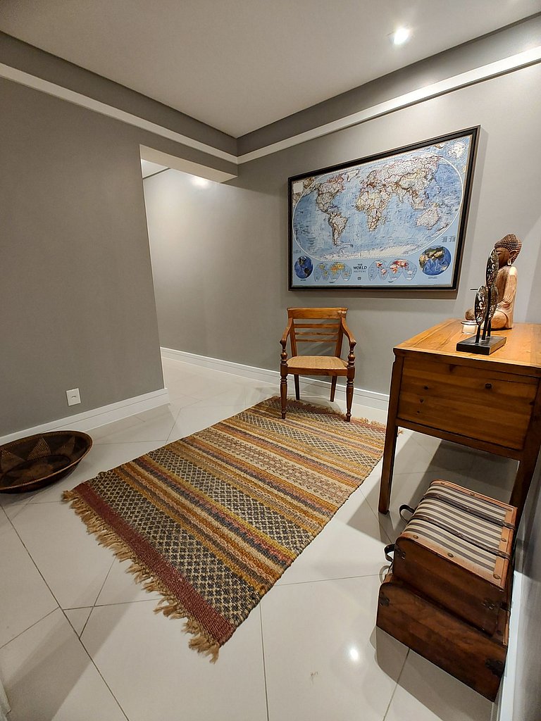 Nabu202| Luxuoso 4 quartos em Ipanema à beira mar