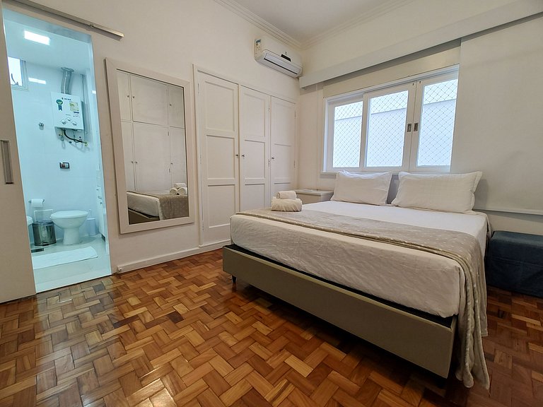 Afra305| 2 suites no Leblon a 3 min da praia