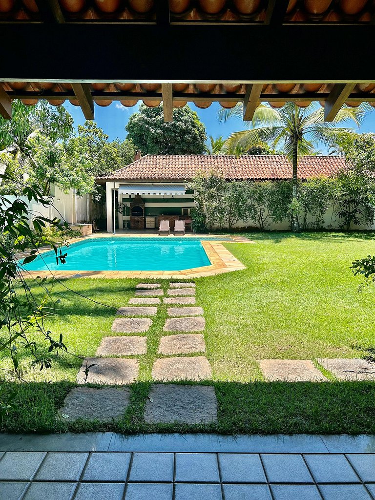 CasaBarra55| Casa com 5 quartos, piscina e sauna
