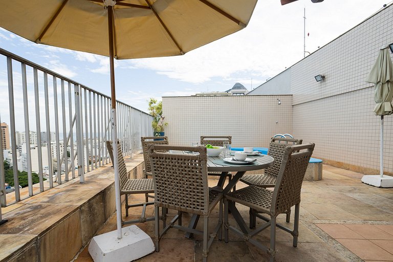 Berna1501|Duplex com vista incrível no Leblon
