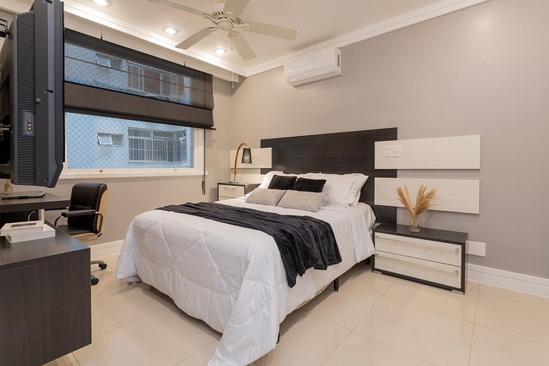 Nabu202| Luxuoso 4 quartos em Ipanema à beira mar
