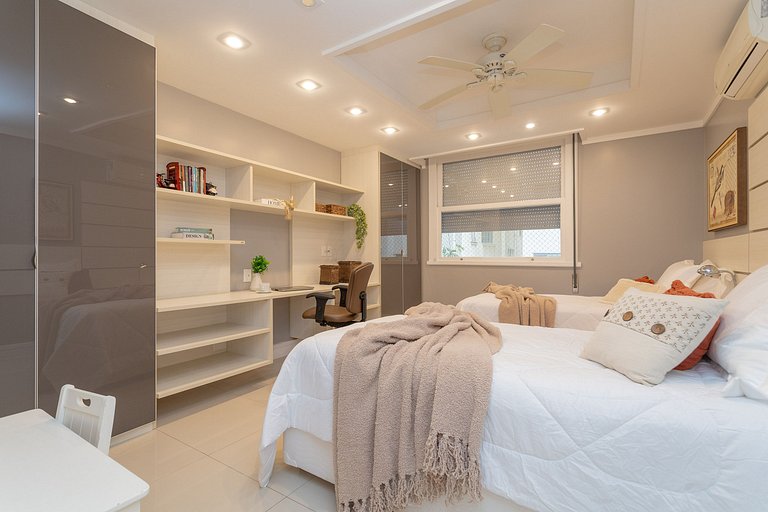 Nabu202| 4 luxury rooms in Ipanema by the sea