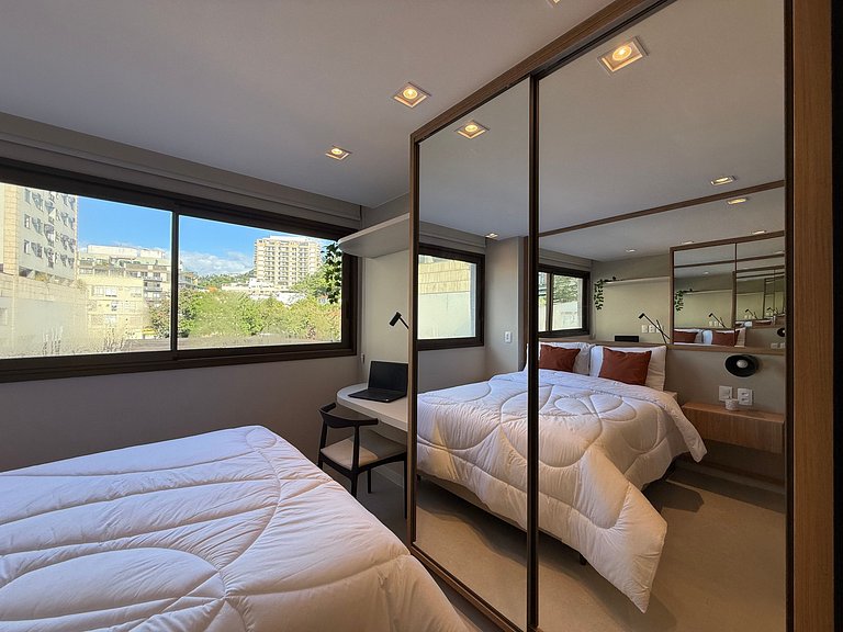 Vic314|Modern studio apartment in Gávea