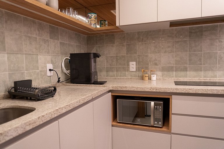 Vic314|Modern studio apartment in Gávea
