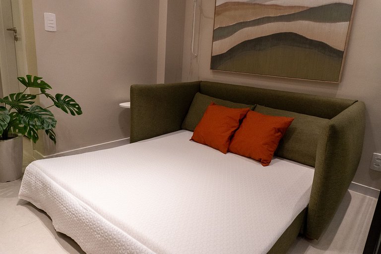 Vic314|Modern studio apartment in Gávea