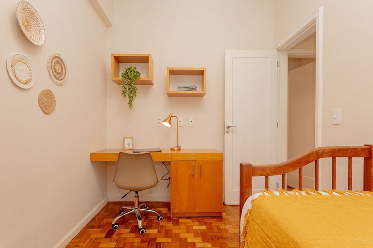 Scl202|3bedroom apart with a view of the Corcovado