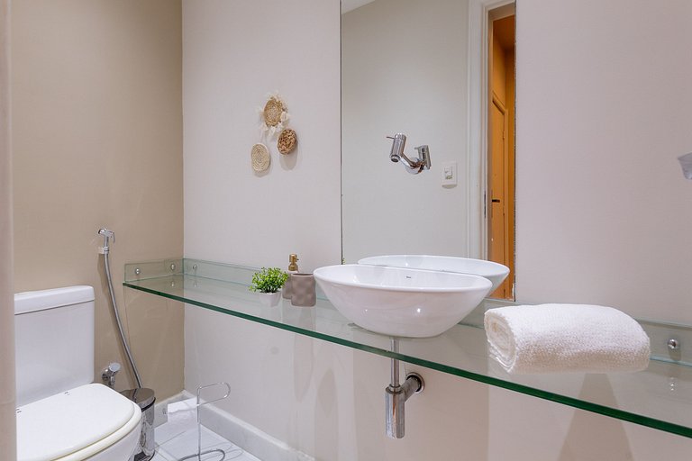 Scl202|Apto c/ 3 quartos e vista para o Cristo