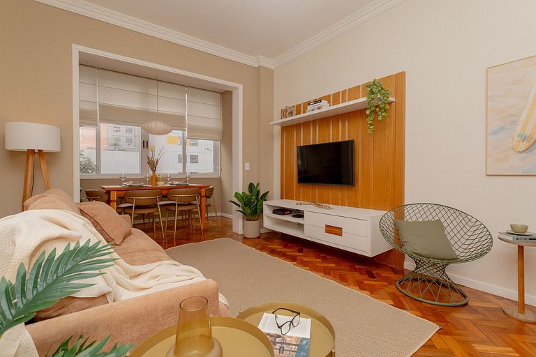 Scl202|3bedroom apart with a view of the Corcovado
