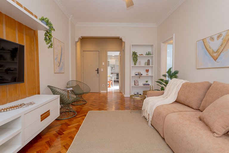Scl202|3bedroom apart with a view of the Corcovado