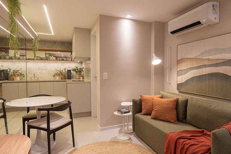Vic314|Modern studio apartment in Gávea
