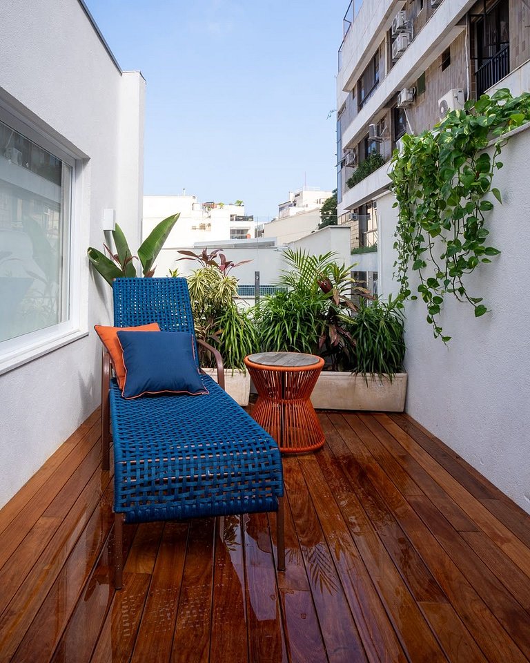 JB403|Duplex with a pool in Jardim Botânico