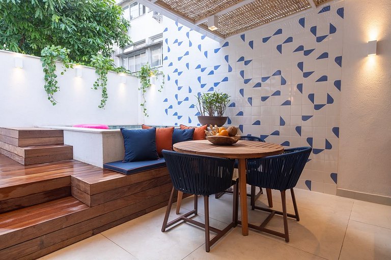 JB403|Duplex with a pool in Jardim Botânico