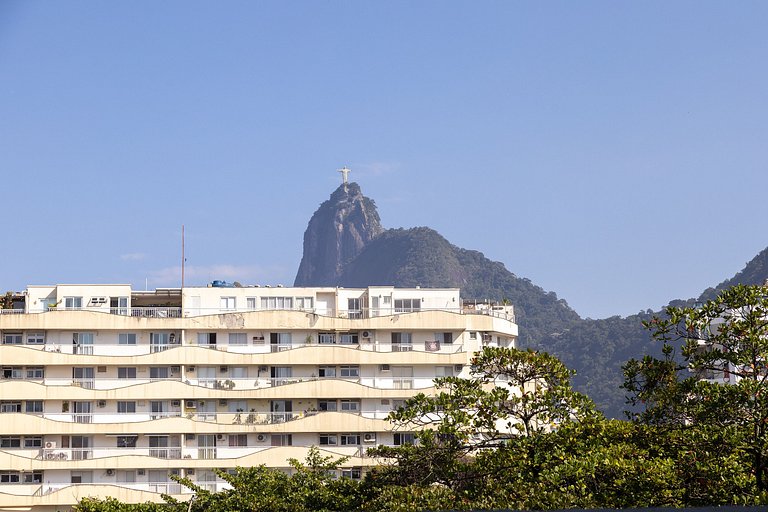 Clem202|Apto c/ 3 quartos e vista para o Cristo