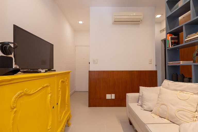Ata302b | Apto luxuoso no Leblon próximo à praia