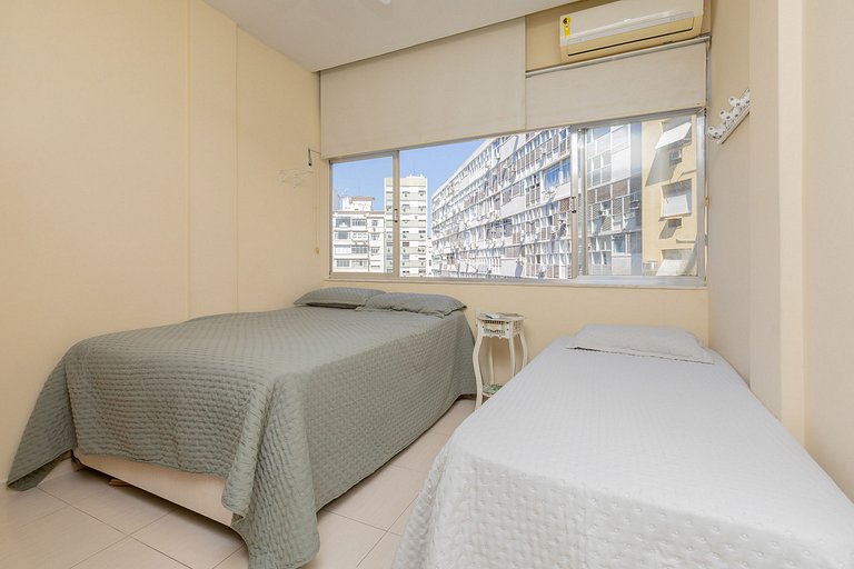 Ns907| Quarto e Sala Funcional em Copacabana