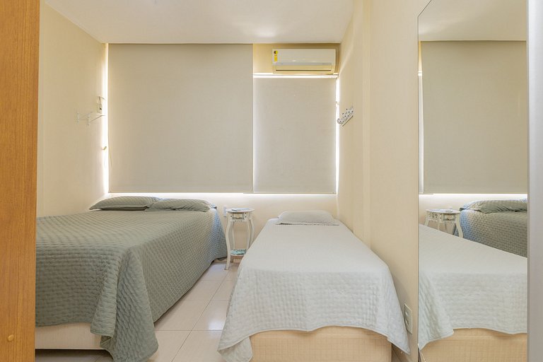 Ns907| Quarto e Sala Funcional em Copacabana