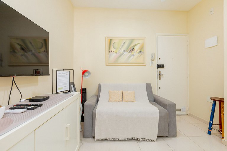 Ns907| Funcional one bedroom in Copacabana