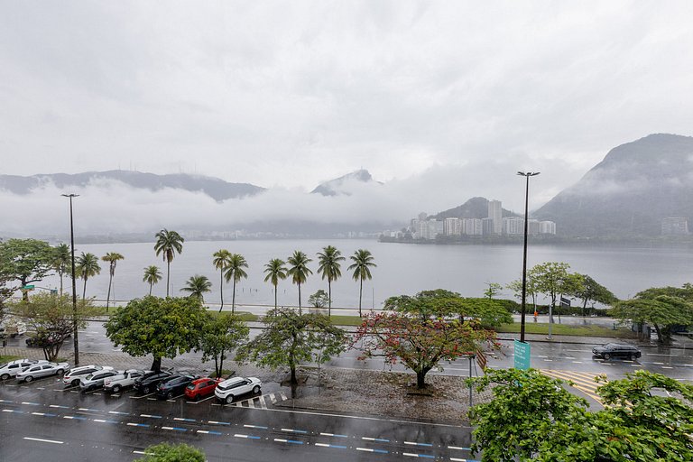 Epitacio401|Apartamento na Lagoa com linda vista